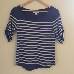Striped pocket tee