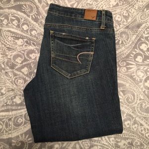 American Eagine Low-Rise Skinny Jeans