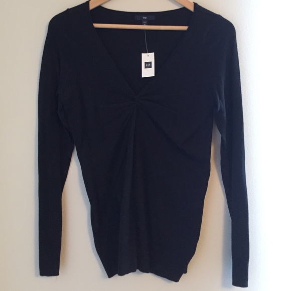 Black long sleeve sweater