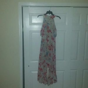 Hi-Lo flowing dress