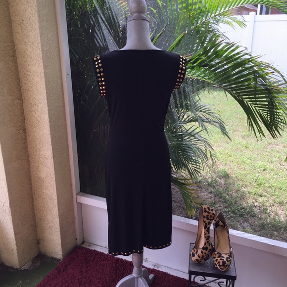 NWT Michael Kors Split Studded Dress - Picture 3 of 3
