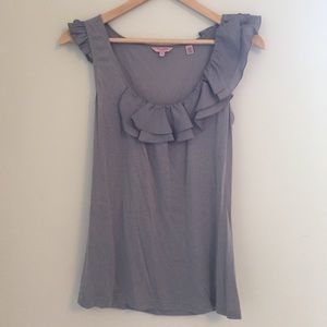Ruffled tank top