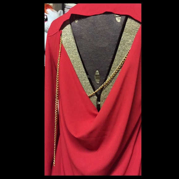 Button up sheer blouse - Picture 3 of 4