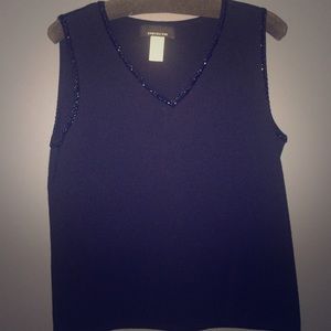 Sleeveless Holiday Sweater