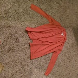 Peach cardigan