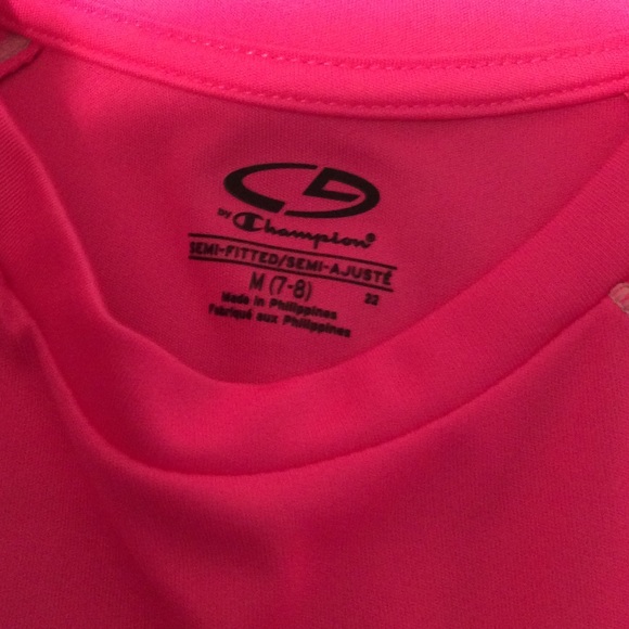 Hot pink sport shirt - Picture 2 of 4