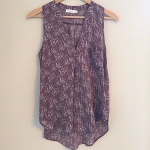 Polyester fabric tank top