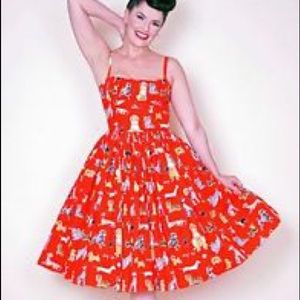 Bernie Dexter xl Paris dress. Discontinued print.