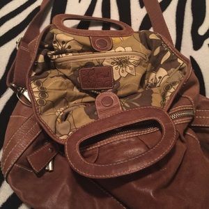 Xlrg fossil hobo bag
