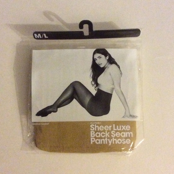 Sheer Luxe Back Seam Pantyhose