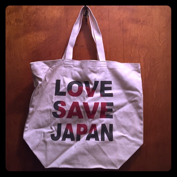Love Save Japan tote