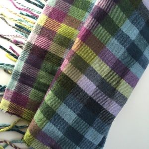 Colorful Plaid scarfs