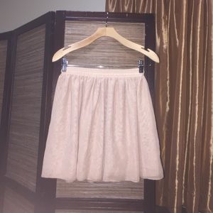 Chiffon Mini Skirt