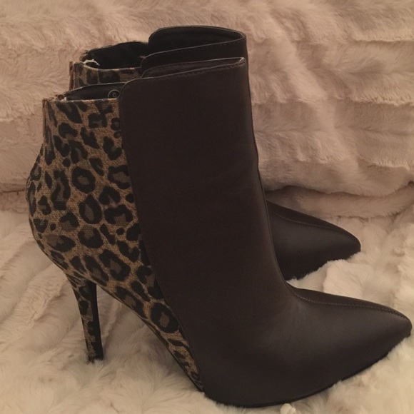 NIB Very Cute Leopard & Brown Bootie by C Label