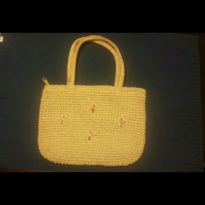 Cute summer straw purse