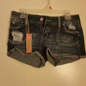Jean shorts