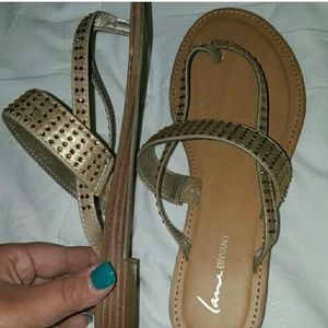 2 pairs of lane Bryant sandals