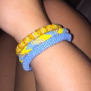 Lily and Laura bracelets