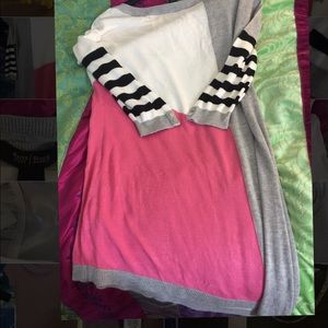 White house black market sweater dress