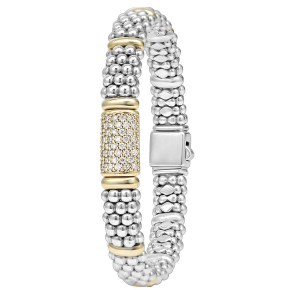 Lagos Caviar Diamond Bracelet - Picture 2 of 2