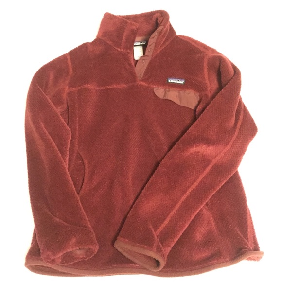 Maroon Patagonia jacket