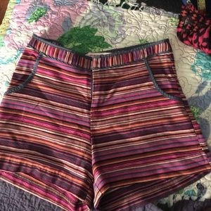 High waisted shorts (: