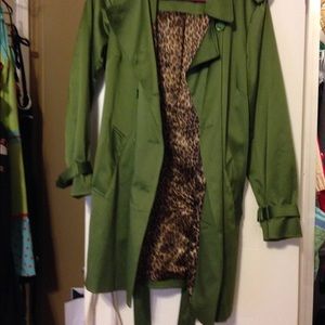 Joan Rivers rain coat