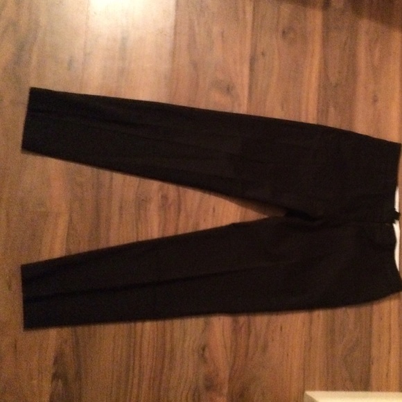 Navy ankle pants