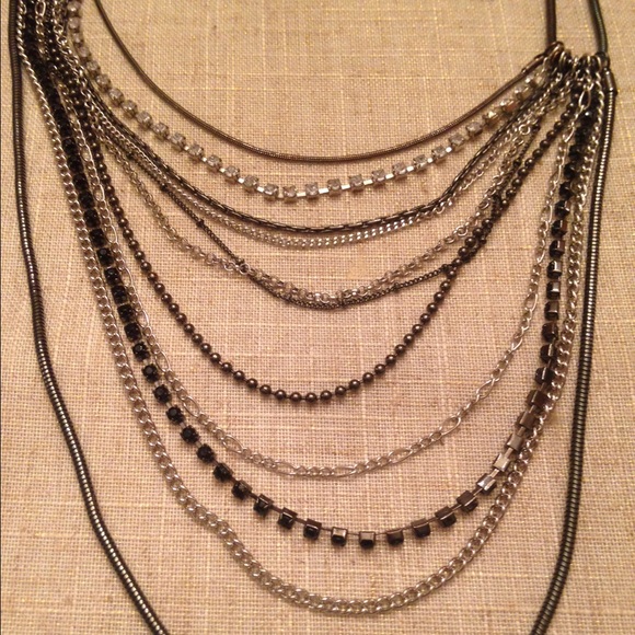 Multi Chain Necklace - Picture 3 of 3