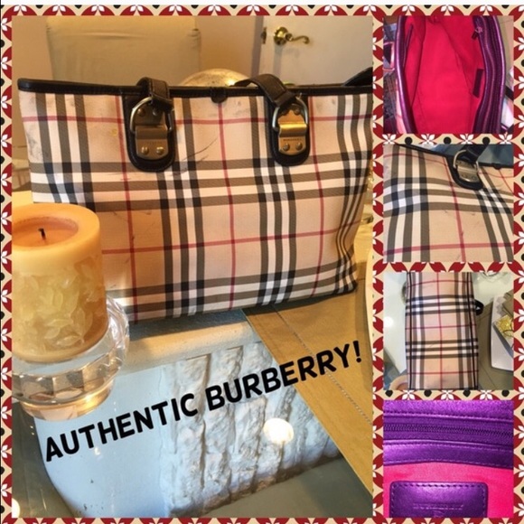 Burberry Handbags - FINAL REDUCTION! Authentic Burberry Tote