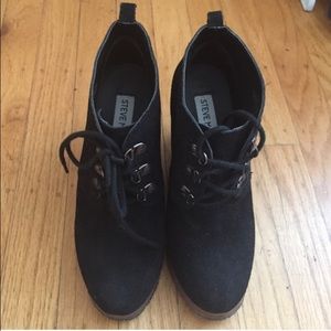 Steve Madden wedge booties