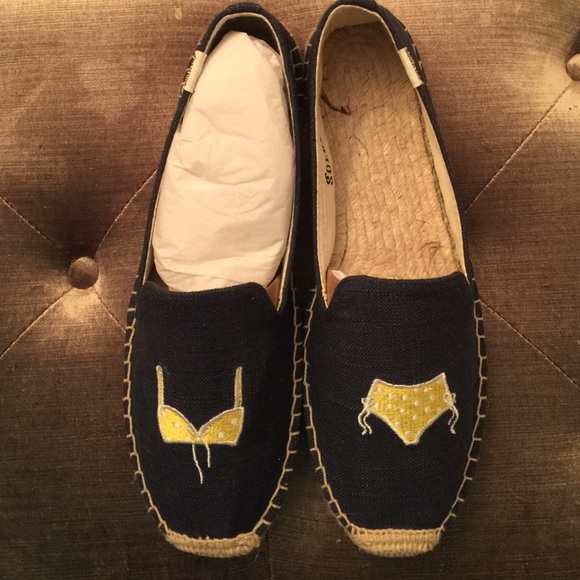 Soludos Shoes - Espadrilles blue and yellow