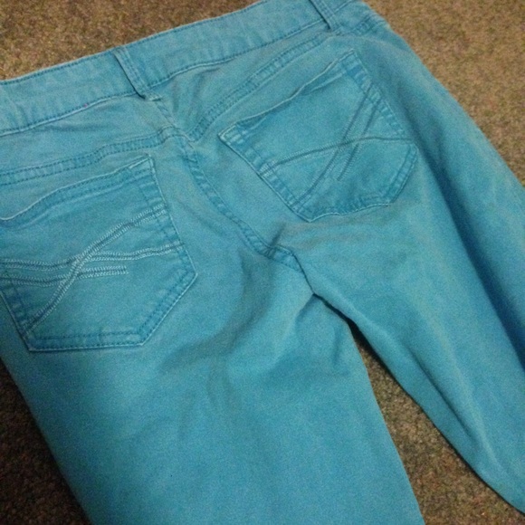 Aeropastle blue jeggings Jean/legging