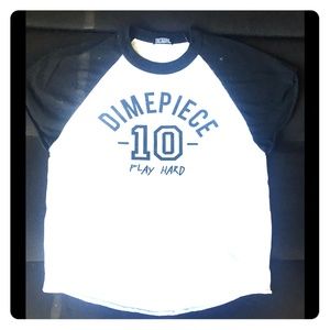 DIMEPIECE baseball tee Medium