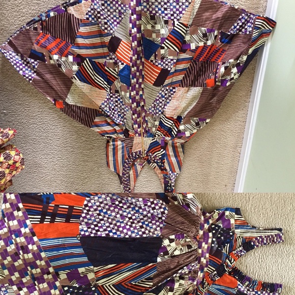 Size 6 Ankara (African Cotton Blend) Dress ~SOLD~