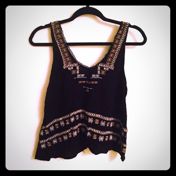 Tribal print shirt ~