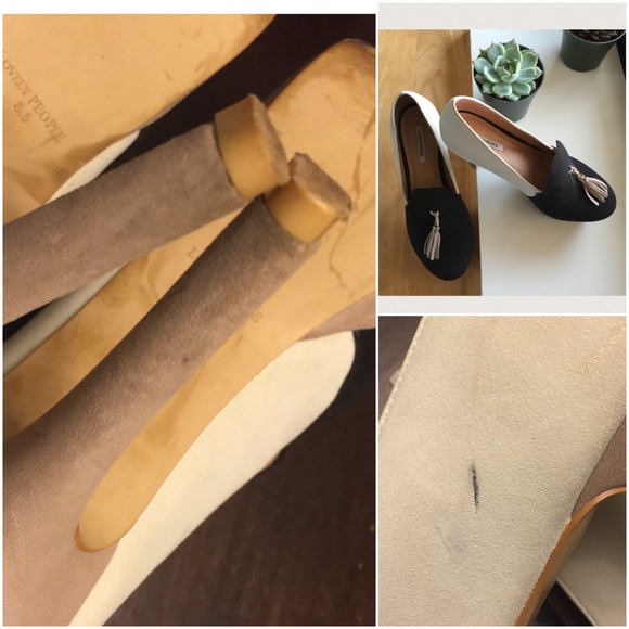 T3 Black and Tan Platform Oxfords - Picture 4 of 4