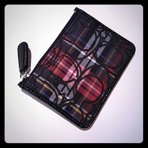 Coach - Mini Skinny ID Case in Textured Jacquered