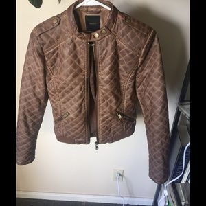Forever 21 faux leather jacket Small