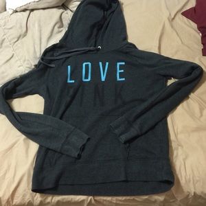 VS pink hoodie