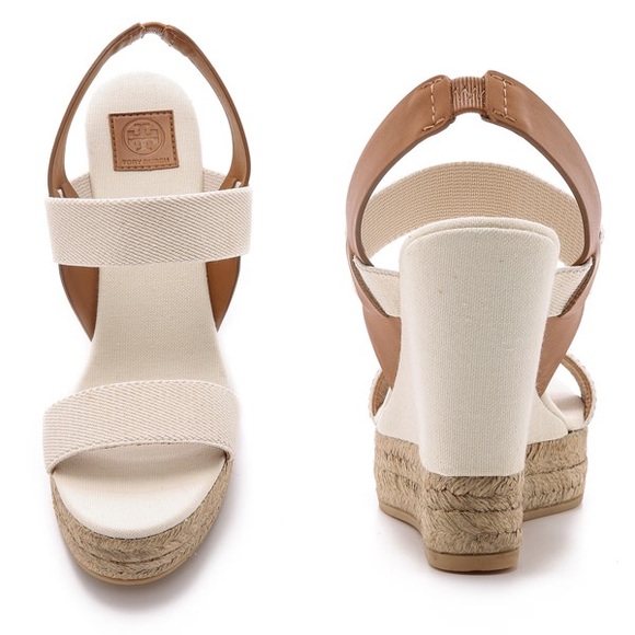 Tory Burch Wedge Sandals - Picture 2 of 4