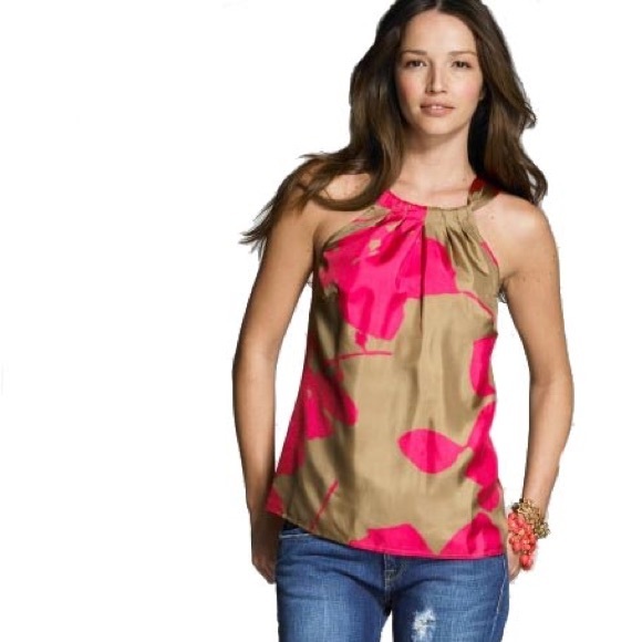 100% Silk Top from JCrew
