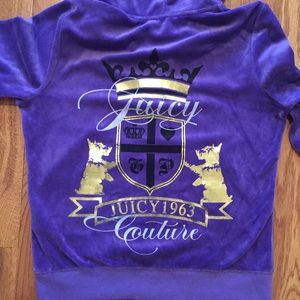 Bright Purple Juicy Track Jacket