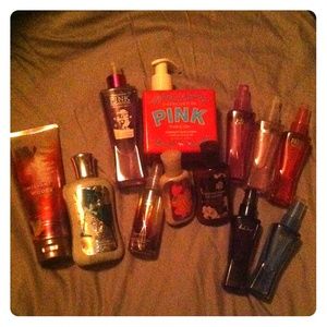 💟TRADED💟Used lotion and perfume bundle! BBW&VS💟