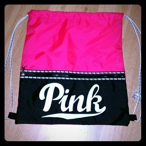 PINK VICTORIA'S SECRET BAG