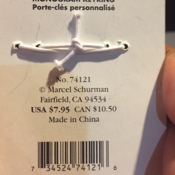 Monogram Keyring - Picture 2 of 2