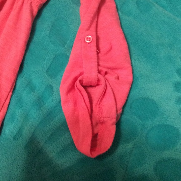 Pink quarter length sleeve shirt - Picture 4 of 4