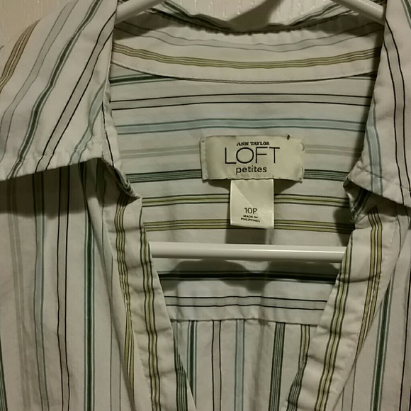 Ann Taylor Loft Top 10P - Picture 2 of 2