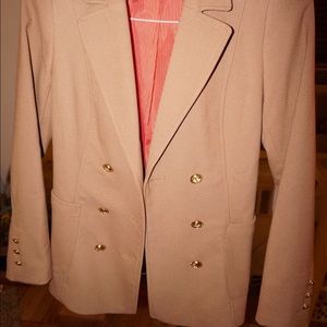 Moving ‼️Tan Blazer with Nautical Accent buttons