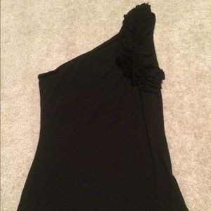 One shoulder, ruffled Forever 21 Top! 💋